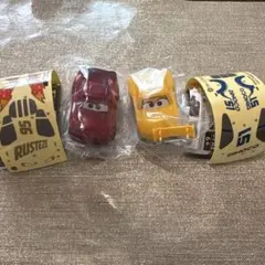 カーズ　ガチャガチャ　プルバックレーサーカーDX マックィーン　クルーズラミレス