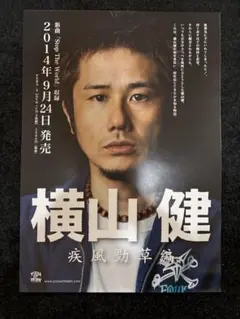 横山健 疾風勁草 サイン入り 告知ポスター B2 2014年 希少 2026年最新】横山健 ポスターの人気アイテム - メルカリ