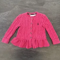 ラルフローレン Ralph Lauren カーディガン　24M/90 女の子