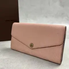 ルイヴィトン モノグラム アンプラント サラ 長財布 ベージュ トゥル