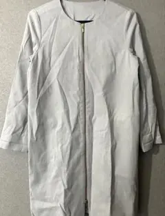 【美品】Loungedress ラウンジドレス コート ノーカラー ジップアップのサムネイル