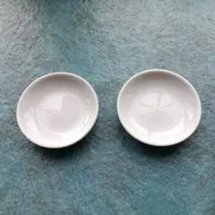 神具　皿　白　２枚セット