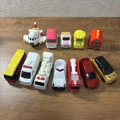 McDonald's Tomica Vintage Mini Car Lot