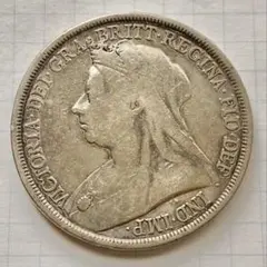 1885 イギリス 1 フロリン銀貨 ビクトリア 「ゴシック」タイプ - メルカリ