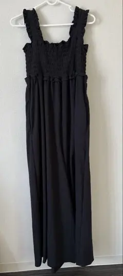 coca シャーリングオールインワン　ネイビー　Mサイズ