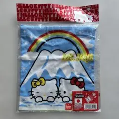 希少　サンリオ　1976.2010年製　ハローキティ　巾着　富士山限定　日本製
