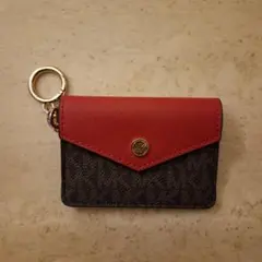MICHAEL KORS カードケース レッド/ブラック