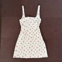 H&M 花柄ノースリーブワンピース