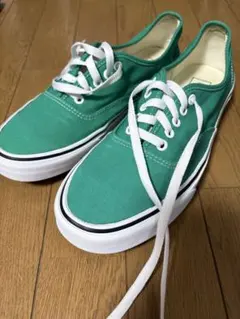 【美品】US企画 VANS オーセンティック グリーン 28.0cm
