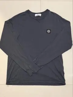 STONE ISLAND ダークグレー ロングスリーブTシャツ