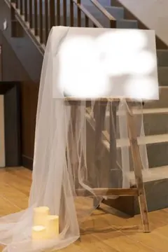 IKEA LED ブロックキャンドル　3個セット　結婚式　ウェルカムスペース