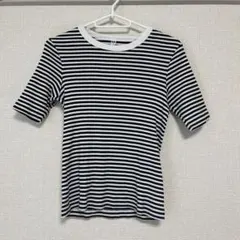 UNIQLO 半袖ストライプTシャツ Mサイズ