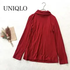 【UNIQLO】（M）タートルネック フリース ヒートテック ハイネックインナー