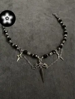 00s'✴︎Black-Necklace✴︎y2k/grunge -