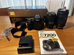 Nikon D7200＋高倍率ズーム2本セット｜動作確認済｜付属品・元箱あり