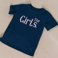 mieyamieya ネイビー 半袖Tシャツ The Girls.のサムネイル
