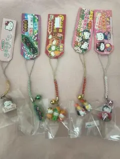 ハローキティ ご当地ストラップ・根付 10点 ＋ご当地限定限定品7点まとめ売り