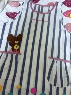 くまのがっこうエプロン　すてきな先生