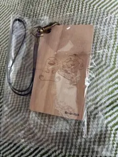 万博 Expo2025 木製パスケース　ミャクミャク　イコちゃんICOCAケース