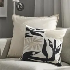 未開封 IKEA グルリ クッションカバー 生成り 65x65cmのサムネイル