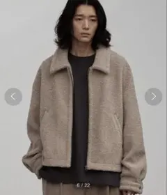 WYMLIDNM OVERSIZED BOA BLOUSON メンズ