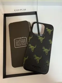 COACH 恐竜柄 iPhone ケース