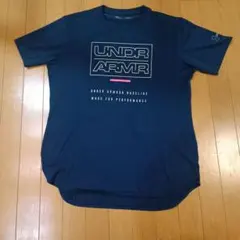 UNDER ARMOUR HEATGEAR Tシャツ L ネイビー