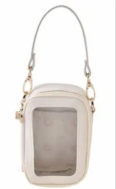 ディズニーストア　マリー　クリア　窓付き　ポーチ