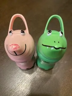 THARMO MUG 動物デザイン 子ども用水筒 2個セットのサムネイル