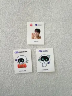 BTS JIN ウット君 ステッカーセット ジン JINラーメン Wootteo