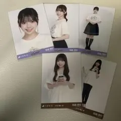 乃木坂46 生写真　長嶋凛桜　14thBDライブT 白シャツ×スキニーデニム