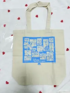 新品 トイストーリー 水色トートバッグ