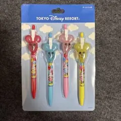 ディズニー　バルーンボールペン4本セット