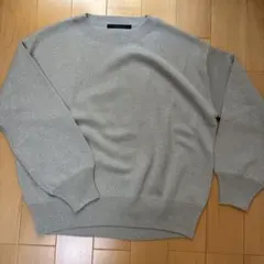 tomber du ciel ・グレー ラメ長袖セーター