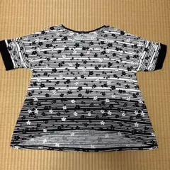 Brodiaea 半袖Tシャツ 花柄ストライプのサムネイル