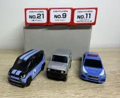 【未使用】トミカイベントモデル 3台 デリカミニ・ジムニー・レヴォーグパトカーのサムネイル