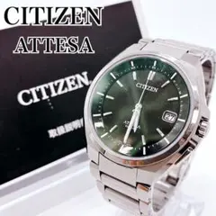 CITIZEN ATTESA 腕時計 電波ソーラー チタン メンズ 稼働品