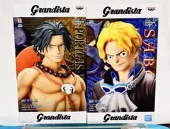 ワンピース Grandista エース＆サボ フィギュア 2点セット(^^)