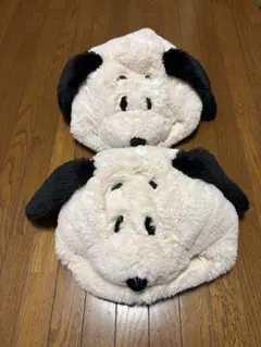 ユニバ　スヌーピー　被り物