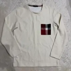 BLACK LABEL ホワイト 長袖カットソー Mサイズ