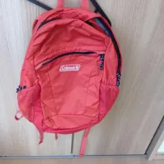 Coleman オレンジリュック