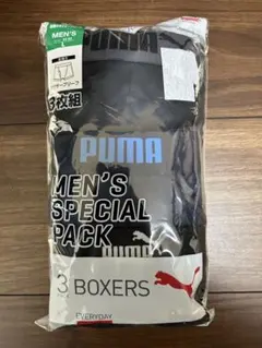 ★未開封　PUMA　ボクサーブリーフ　3枚組　L★