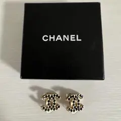 CHANEL シャネル　ヴィンテージ　ココマーク　大ぶりイヤリング　ゴールド