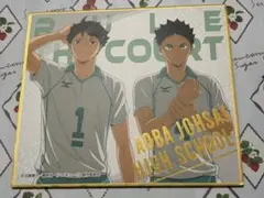 ハイキュー　及川徹　岩泉一　色紙　青葉城西