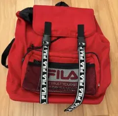 FILA PINKlatte リュック レッドのサムネイル