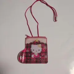 ハローキティ♡Xmasデザインくつした型コインパスケース♡