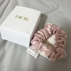 新品 未使用 Dior クリスチャンディオール シュシュ ヘアゴム ピンク