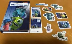 モンスターズインク　ボックス入りステッカーセット　ディズニーストア　シール10枚