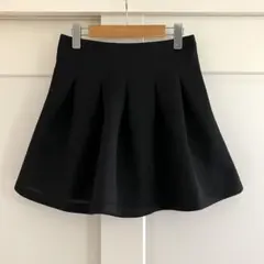 DEUXIEME CLASSE メッシュフレア ミニスカート ブラック 38のサムネイル