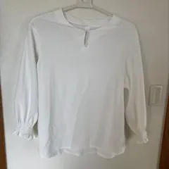 パール付き長袖ブラウス 4Lサイズ（セレモニー）